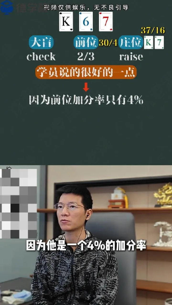 德学院-最专业的华人德州扑克学习与策略分享社区